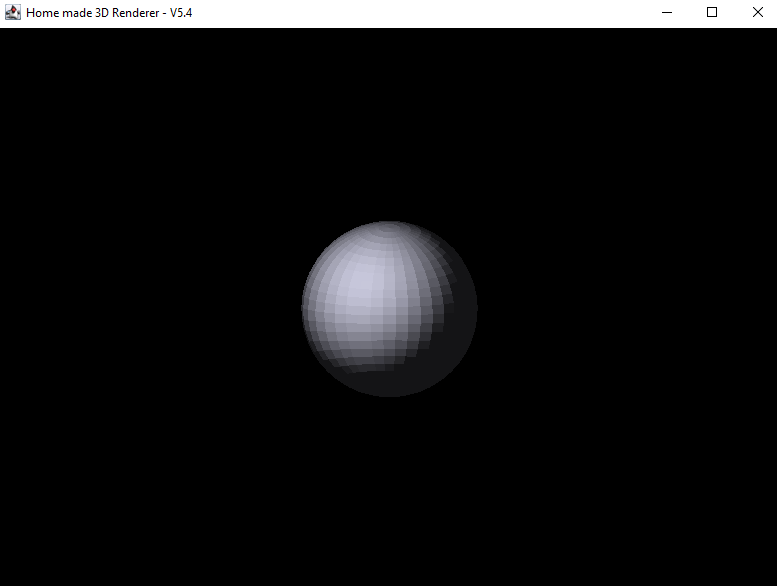 Wireframe model of a 3D object